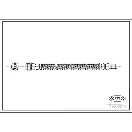 CORTECO Flex Hose, 19035290 19035290